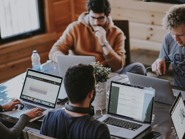 Our advisory team in discussion